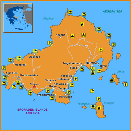 Map of Troulos Map