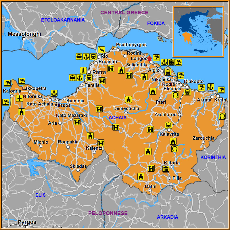 Unlocking the Hidden Treasures: Navigating the Map of Longos in Achaia ...