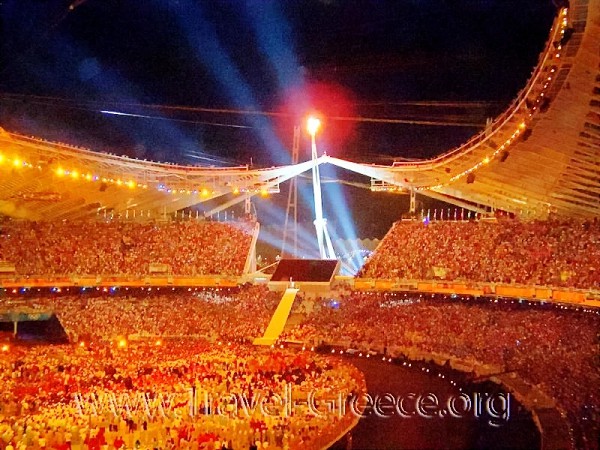 Lighting of the Torch - Olympics 2004 - Athens