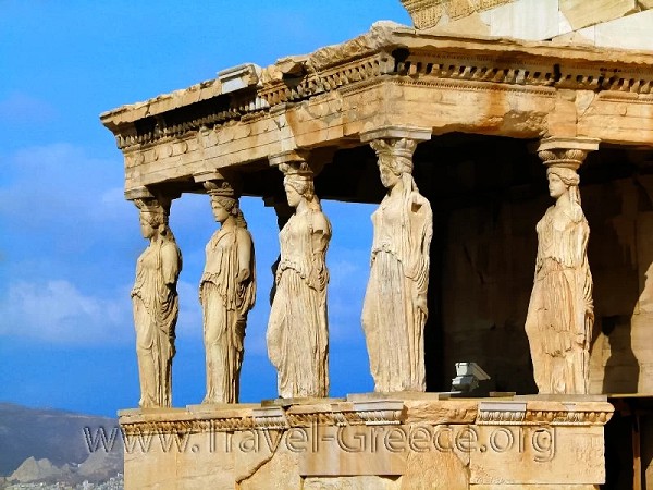 Acropolis - Cariatides - Athens