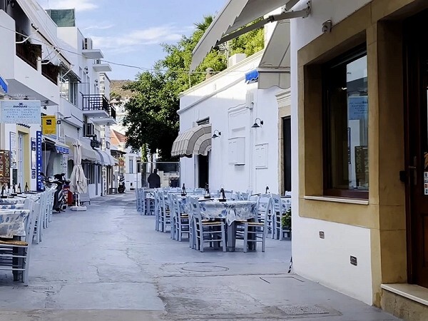 Exploring Patmos Chora with Friends