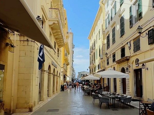 Exploring Corfu Island with Friends