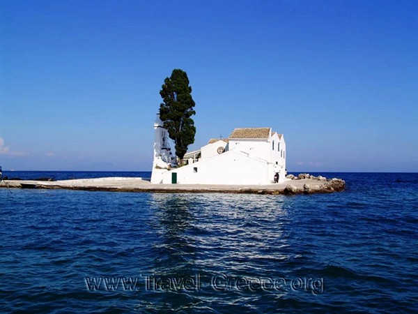 Vlacherna - Kanoni in Corfu Island
