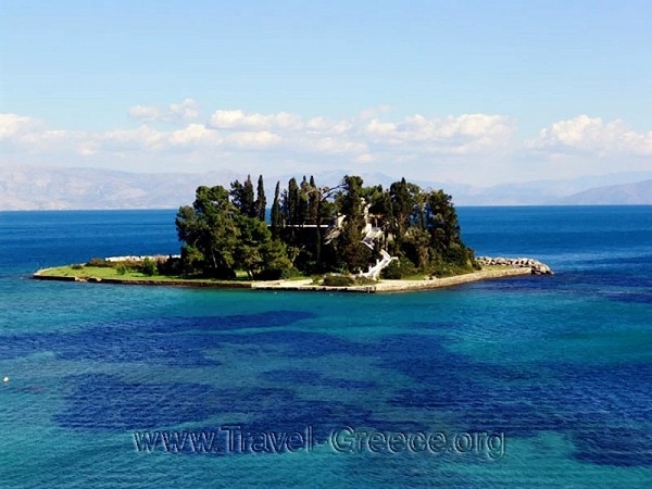 Mouse island in Corfu